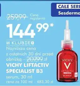 SuperPharm Serum Liftactiv Specialist B3 oferta