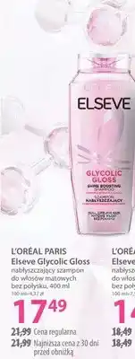 Hebe Szampon Elseve Glycolic Gloss nabłyszczający do włosów matowych bez połysku oferta
