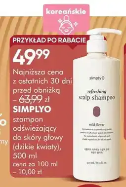SuperPharm Szampon odświeżający do skóry głowy (dzikie kwiaty) oferta