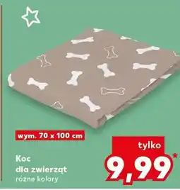 Kaufland Koc dla zwierząt 70x100 cm, różne kolory oferta