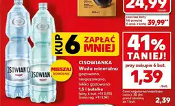 Kaufland Woda mineralna gazowana oferta