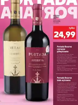 Kaufland Wino Reserva białe wytrawne oferta