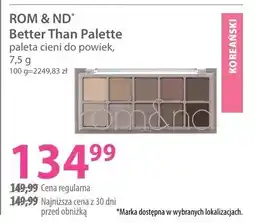 Hebe Better Than Palette paleta cieni do powiek oferta