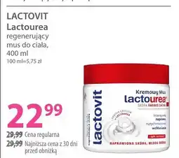 Hebe Mus Lactourea regenerujący do ciała oferta