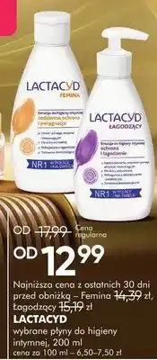 SuperPharm Płyn do higieny intymnej lagodząca femina oferta
