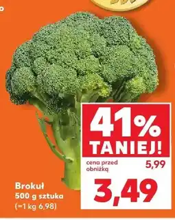 Kaufland Brokuł 1 szt oferta