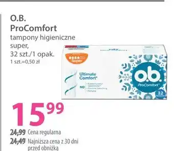 Tampony higieniczne super ProComfort