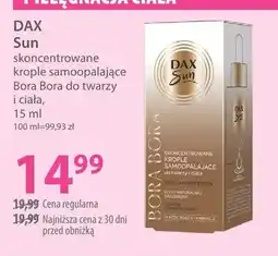 Hebe Skoncentrowane krople samoopalajaące Bora Bora do twarzy i ciała Sun oferta