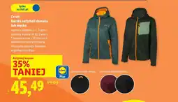 Lidl Kurtka softshell damska lub męska, 3 wzory oferta