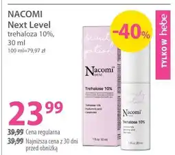Hebe Next Level trehaloza 10% oferta