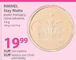 Hebe Puder matujący, różne odcienie Stay Matte oferta