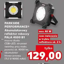 Kaufland Akumulatorowy reflektor roboczy PALA 4000 B1 oferta