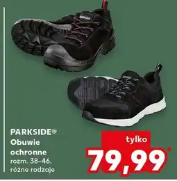 Kaufland Obuwie ochronne, różne rodzaje oferta