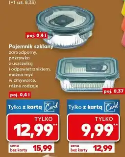 Kaufland Pojemnik szklany oferta