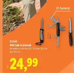 Lidl Nóż lub scyzoryk oferta