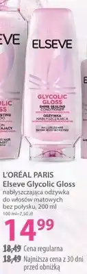Hebe Odżywka Elseve Glycolic Gloss nabłyszczająca do włosów matowych bez połysku oferta