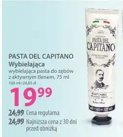 Hebe Wybielająca pasta do mycia zębów z aktywnym denem Pasta Del Capitano oferta