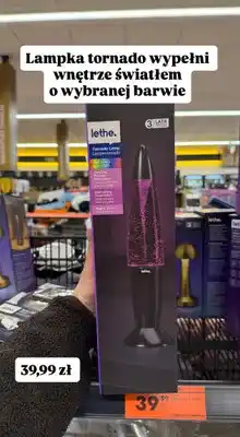 Biedronka Lampka tornado LED RGB oferta