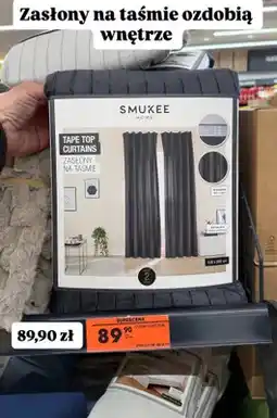 Biedronka Zasłony na taśmie 2 szt oferta
