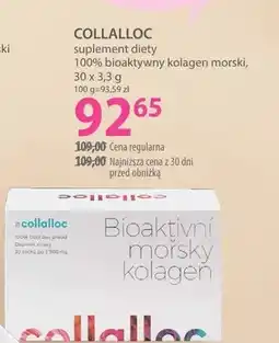 Hebe Suplement diety 100% bioaktywny kolagen morski Collalloc oferta