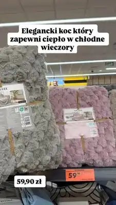 Biedronka Koc 150x200 cm oferta