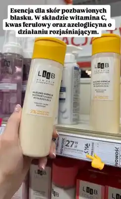 Hebe Mleczko-esencja rozświetlająco-wygładzająca Healthy Glow Recovery 3% Tetra-C Yuzu Intense Cplx oferta