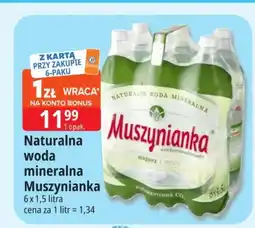 E.Leclerc Woda mineralna Muszynianka oferta