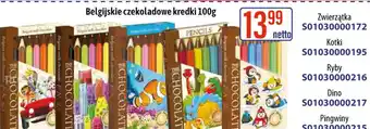 AT Belgijskie czekoladowe kredki oferta