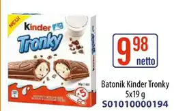 AT Batonik Kinder Tronky oferta