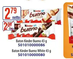 AT Kinder Bueno baton oferta