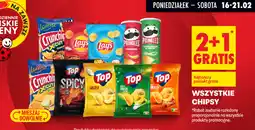 Biedronka Wszystkie chipsy oferta