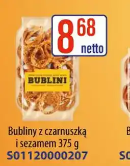 AT Bublini Bubliny z czarnuszką i sezamem oferta