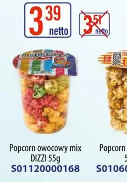 AT DIZZI Popcorn owocowy mix oferta