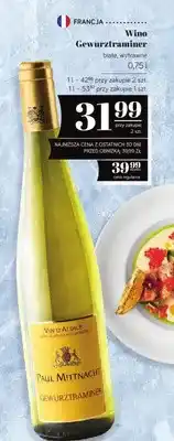 Polomarket Wino Gewurztraminer białe wytrawne oferta