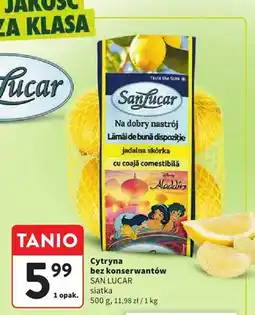 Intermarche Cytryna bez konserwantów siatka oferta