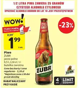 Intermarche Piwo jasne pełne oferta