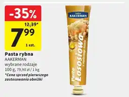 Intermarche Pasta rybna wybrane rodzaje oferta