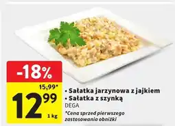 Intermarche Sałatka jarzynowa z jajkiem / Sałatka z szynką oferta