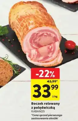 Intermarche Boczek rolowany z podpędniczką oferta