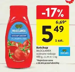 Intermarche Ketchup wybrane rodzaje oferta