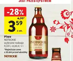 Intermarche Piwo wybrane rodzaje oferta