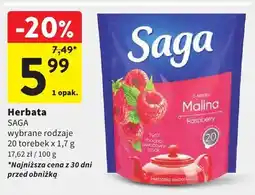 Intermarche Herbata Malina wybrane rodzaje oferta
