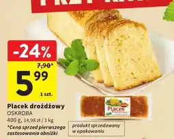 Intermarche Placek drożdżowy oferta
