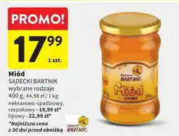 Intermarche Miód wybrane rodzaje oferta