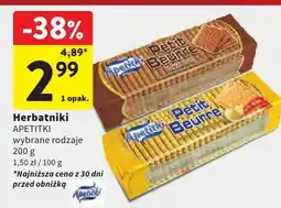 Intermarche Herbatniki wybrane rodzaje oferta