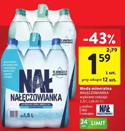 Intermarche Woda mineralna gazowana możliwy MIX rodzajów oferta