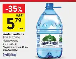 Intermarche Woda źródlana niegazowany oferta