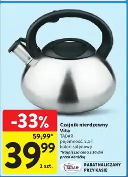 Intermarche Czajnik nierdzewny Vita oferta