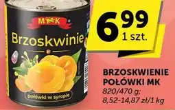 Groszek Brzoskwinie połówki MK oferta