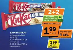ABC Baton KitKat Chunky Cookies & Milk oferta